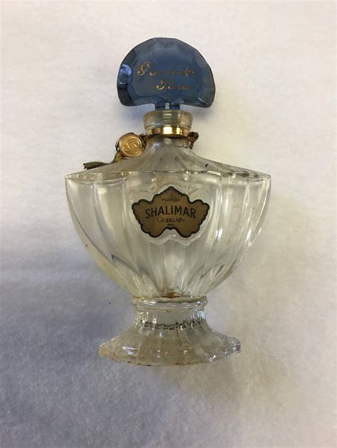 vintage shalimar perfume bottles.